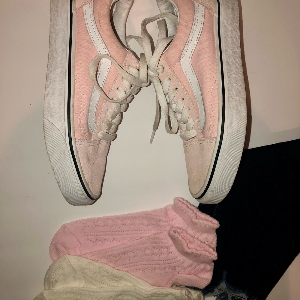 {Vans} Girls Pink Wards - Picture 7 of 8